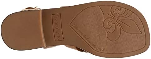 Franco Sarto Womens Ina Strappy Sandal Tan Leather 9 M | Image 2