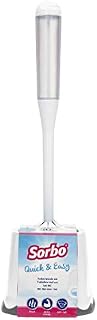 Sorbo Toilet Brush Set, White, 13 x 13 x 41 cm
