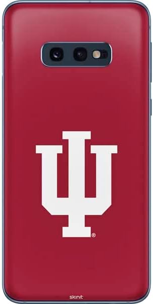 Skinit Decal Phone Skin Compatible with Samsung Galaxy S10e - Officially Licensed Indiana University IU Logo Design