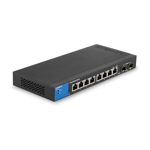 Linksys 8-Port Managed Gigabit Ethernet Switch Cover