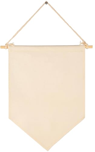 Image of Boys Nursery Gift- Canvas Hanging Pennant Flag Banner Wall Sign Decor Gift for Nursery Baby Kids Boy Newborn Nephew Teen Bedroom Playroom Front Door- Birthday Christmas Gift