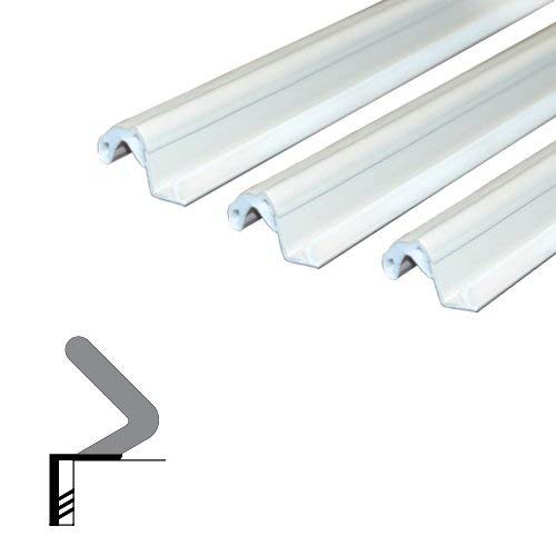 12 piece set - Legacy Q-Lon White Foam Kerf Weather Stripping (53508WF) in (96'')