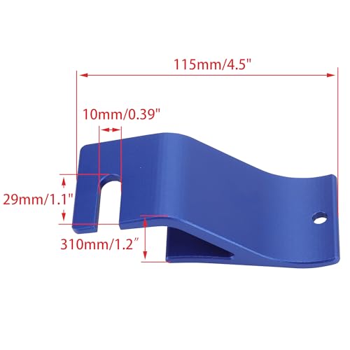 Image of WOOSTAR Tire Bead Holder Tire Removal Install Assistance Changer Tool Universal for Motorcycle Dirt Pit Bike Off-Road Blue