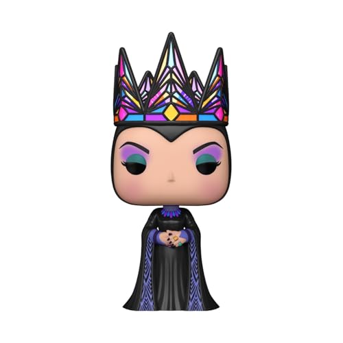 Funko Pop! Disney: Snow White Live Action - Evil Queen - (BL/BK) - Figura de Vinilo Coleccionable - Juguetes para Niños y Adultos - Fans de Cine - Figura Modelo para Coleccionistas