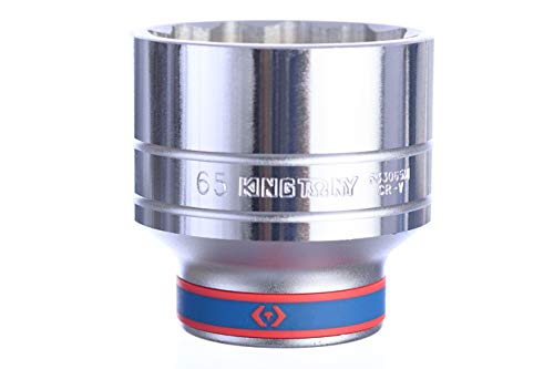 KING TONY 633065M 12-Points Socket, 65 mm, 3/4-inch, Chrome - Image 4