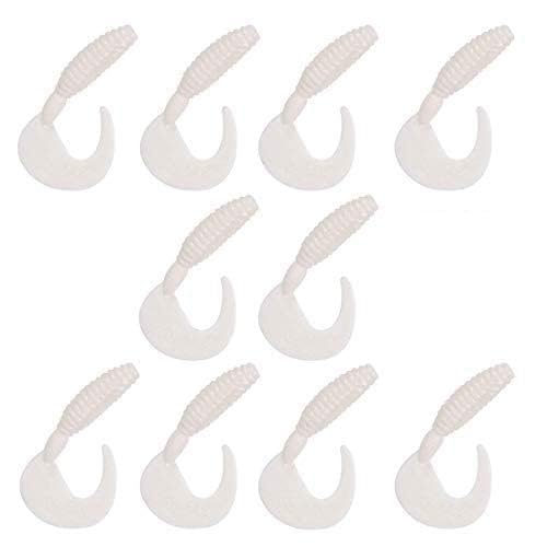 Fishing Soft Curly Tail Grub, Soft Bait, Lure10pcs (B09QKZ966T) Amazon Price History, Amazon Price Tracker