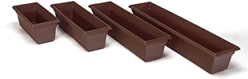 Miniatura 6 de Countryside, maceta, terracota, 18 pulgadas, 24 pulgadas, Marrón