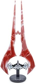 Halo Light-Up Red Energy Sword Collectible Desktop Lamp with LED Light | Video Game-Themed Room Essentials | Bedside Table Lamp, Home Decor Accessories