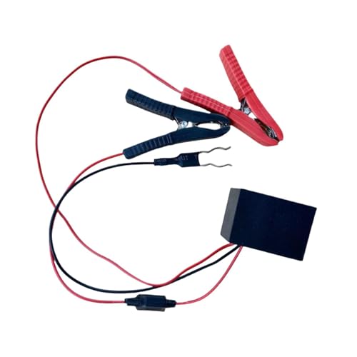Vehicle Battery Leakage Detector Automotive Dark Current Tester with Voltage Display | Car Leakage Detection Tool No Multimeter Required | ABS Battery Drain Tester with Clips for Fault Diagnosis