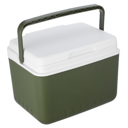 healvian ポータブル断熱クーラーボックス 小型軽量 保冷保温ランチボックス キャンプ ピクニック ビーチ用 ハンドル付きアウトドア用食品収