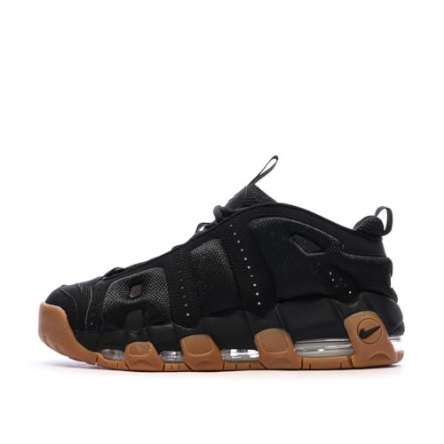 Nike Air More Uptempo Low Men's Shoes (FZ3055-003, Black/Gum Medium Brown/Black)