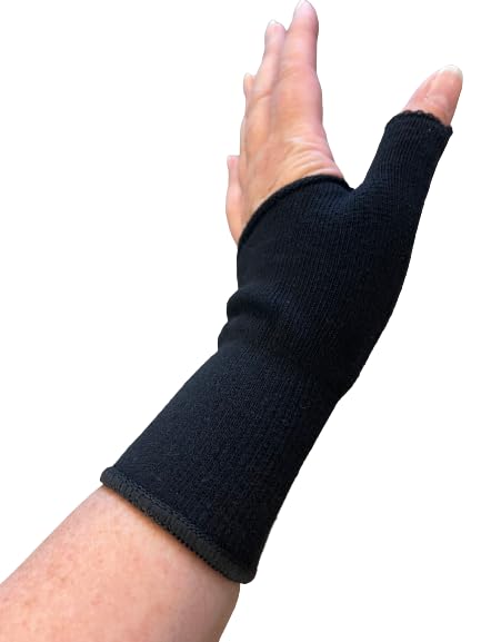 Miniatura 2 de 105300 - Funda para muñequera para pulgar, calcetín protector suave para el pulgar, calcetín de mano para llevar debajo de cualquier pulgar y
