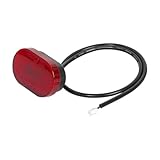 ziyany Luces LED de Freno Trasero compatibles con Patinete eléctrico Xiaomi 4 Lite/4 Ultra/4 Go, luz Trasera, Guardabarros, luz de Advertencia, Piezas de luz Trasera(4 Lite)