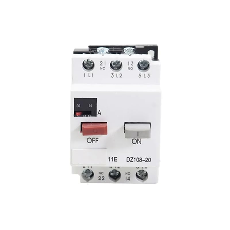 1Pcs DZ108-20 20A (1-20A) Electronic Starter Protection Electronic Starter Switch Circuit Breaker 3VE1(3.2-5A)