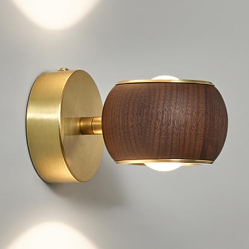 Lámpara LED giratoria de madera contra el cansancio ocular en zonas de estudio