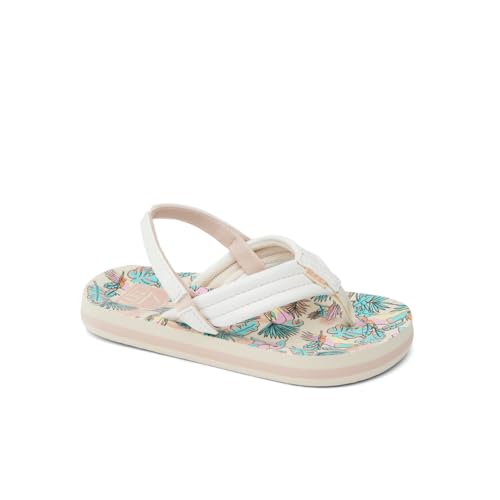 Image of REEF Girls Toddler /Little Kid Ahi Beach Flip Flop, Soft Cushion Footbed, Water Friendly