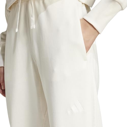 adidas Women's All Szn French Terry 3-Stripes Straight Leg Pants2