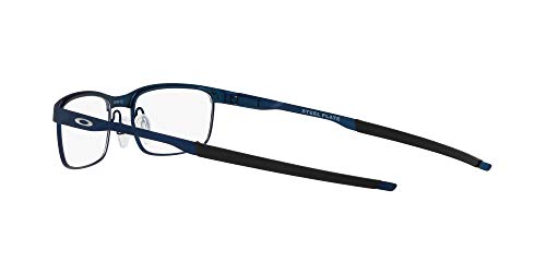 Image of Oakley mens Ox3222 Steel Plate Rectangular Prescription Eyewear Frames