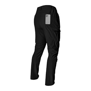 Mens Work Pants Hiking Cargo Waterproof Breathable Lightweight Stretch Quick Dry Outdoor Summer Pants