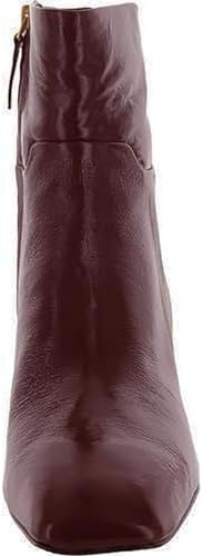 Franco Sarto SARTO Womens Flexa Fabiene Square Toe Bootie Brown Patent Leather 9 W | Image 2