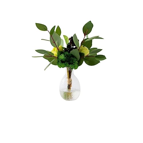 Decoration florale haut de gamme avec bouquet vase de simulation - 2