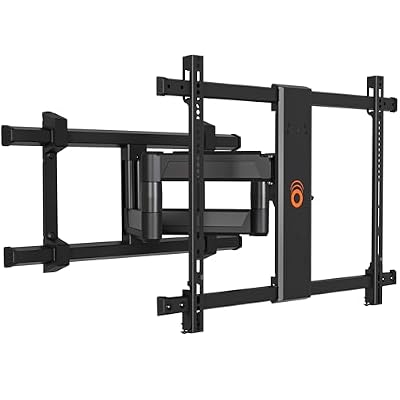 ECHOGEAR XL Full Motion TV Wall Mount - Universal Bracket for Big TVs Up to 90" - Smooth Articualtion Plus Easy 3 Step Install with Pre-Assembled TV Interface - Ideal for OLED & QLED TVs