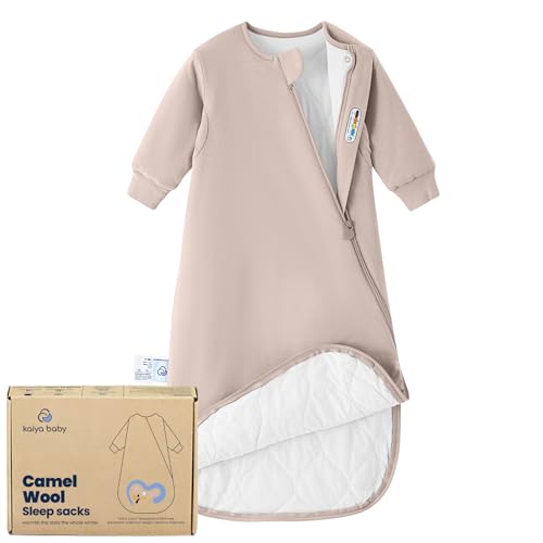 Unisex Sleeping Bag for Babies and Toddlers 2.5 Tog Sleep Sack 6-18Months Baby Sleep Sack Newborn Sleep Sack Wearable Blanket Baby One Piece Long Sleeves Gifts for Toddlers