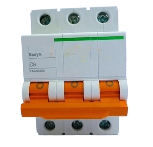 Disjoncteur EA9AN3C6 EA9 3P C6A pour sécuriser l'atelier et la maison