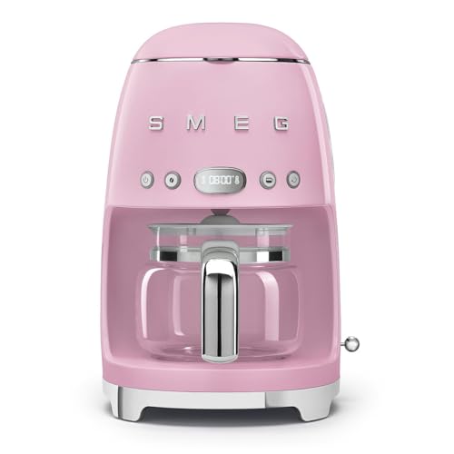 SMEG DCF02PKEU, Cafetera de filtro 50's Style, Pastel pink