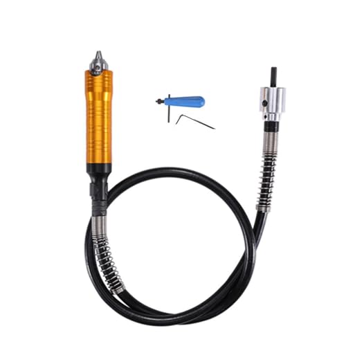 SEIWEI Flexible Shaft Extenison for Drill, Compatible with Rotary Tool Attachment for Sander, Wood Carving, Polishing, Including Key and Wrench