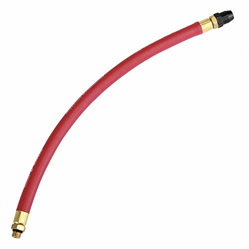 Interstate Pneumatics TW146 Rubber Hose Whipend with Straight-in Tapered Chuck