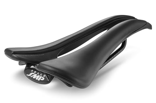 SMP Selle EVO Saddle with Steel Rails (Black)