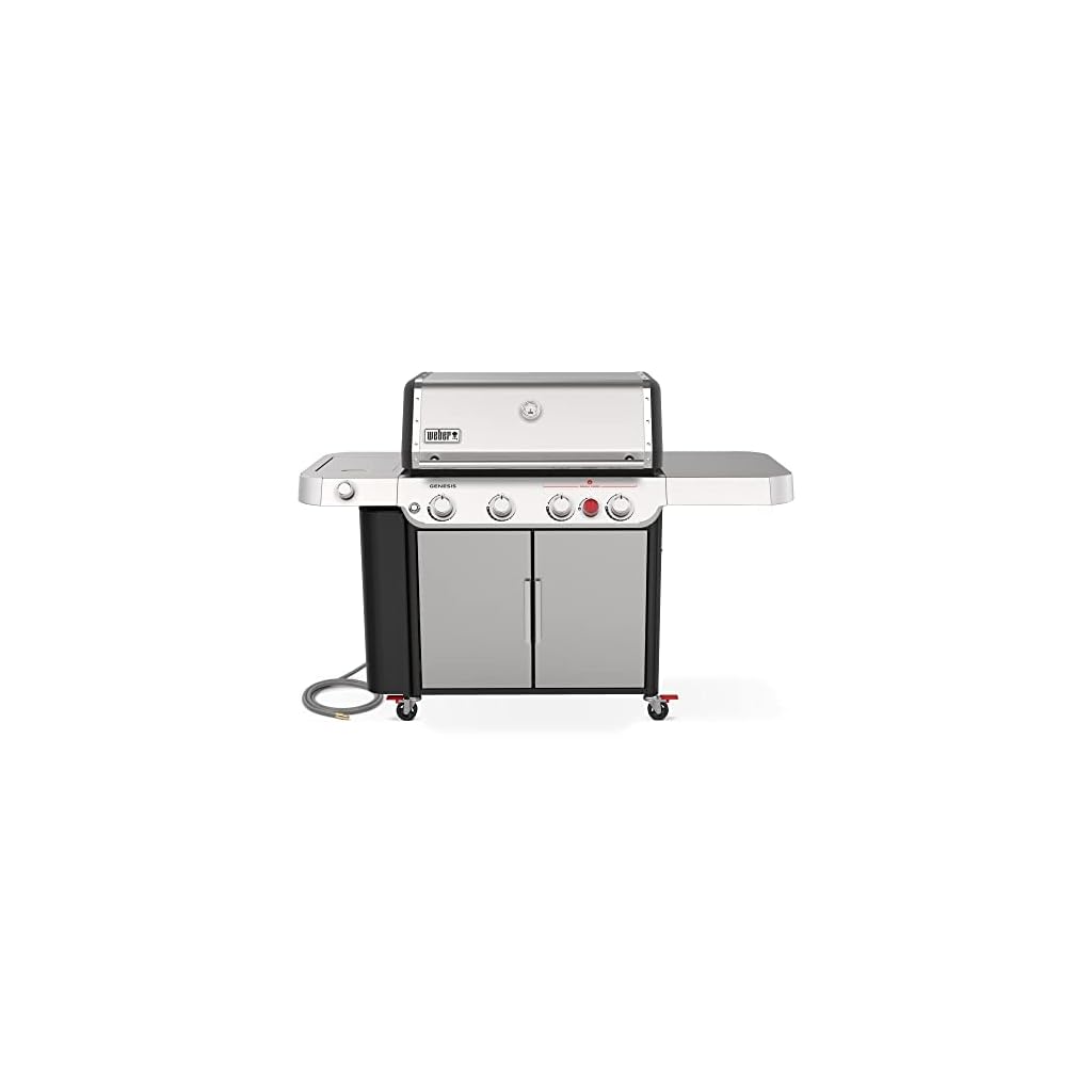 er 38400001 Genesis S435 NG SS Gas Grill, Stainless Steel Propane