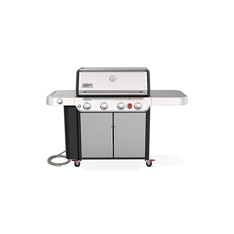 er 38400001 Genesis S435 NG SS Gas Grill, Stainless Steel Propane