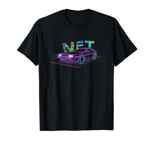 Coche retro NFT Camiseta