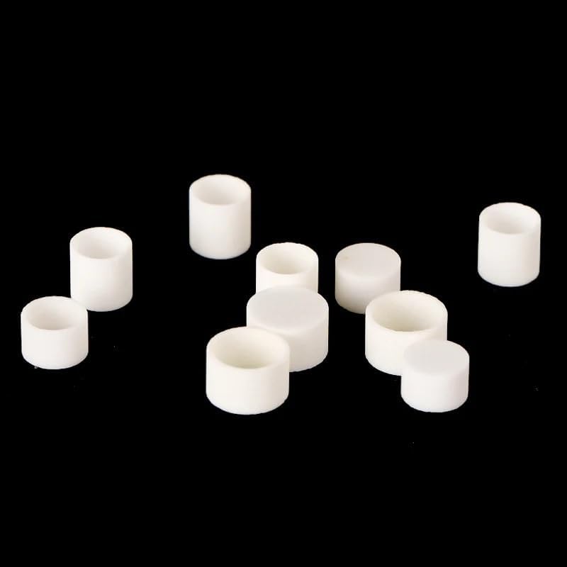 10 Pcs with lid Thermal Analysis Crucible/Hot Heavy Crucible/Alumina/Corundum/Poor Heat/DSC/TGA/DTA(D5.3xH3.5mmWith lid)