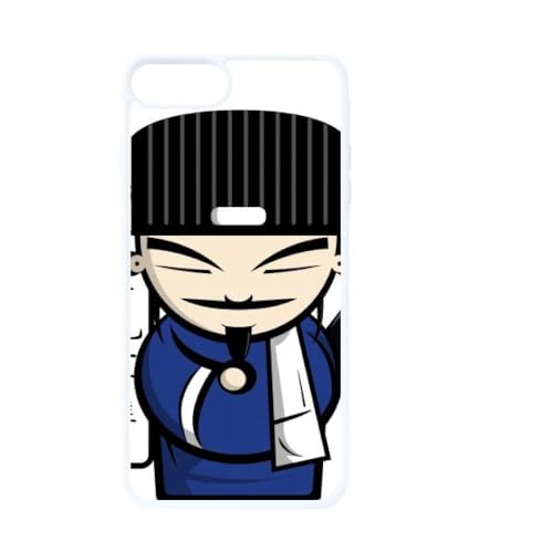 Coque iPhone SE 2 motif chinois Masterpiece blanc évitez les rayures sur votre coque de smartphone