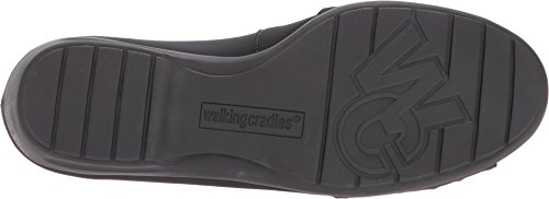 Image of Walking Cradles Fall Black Stretch Fabric 6 M (B)