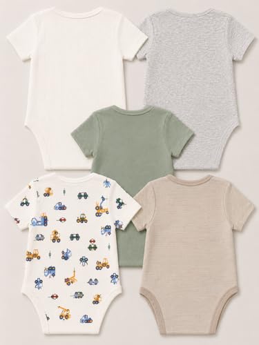 Image of TuddyBuddy 100% Cotton Romper /Bodysuit for Baby Boys