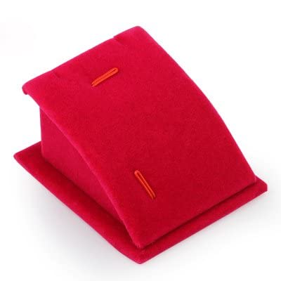 UBERSWEET Rose RedWholeslae Lot of 3 Jewelry Display Stand Holder Show Decor Organizer Case 1.5