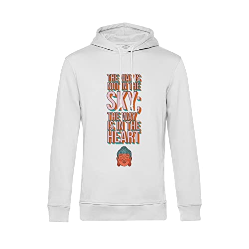 Sweat à capuche Buddha pour homme et femme en coton inspirant la méditation zen
