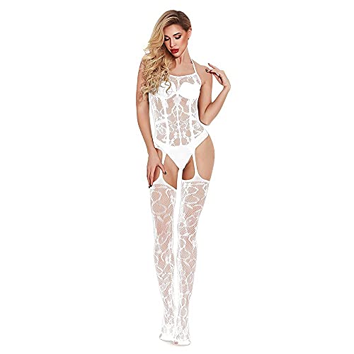 Bommi Fairy Damen Reizwäsche Spitzen Teddy Unterwäsche Strapsen Negligee Nachtwäsche Nachthemd Halfter Sling Unterwäsche Lingerie Transparente...