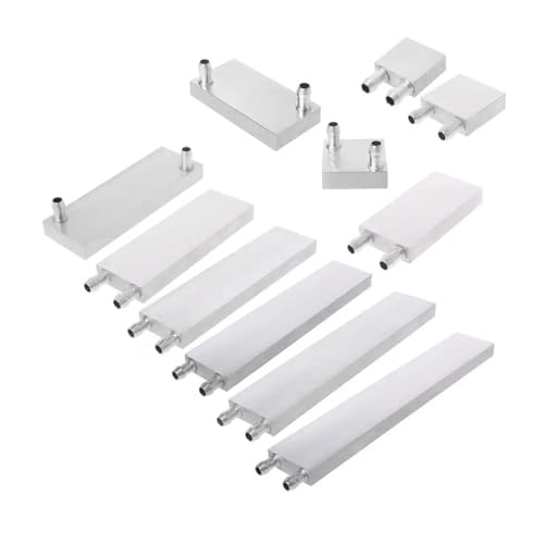 Bloque de refrigeración por agua de aluminio estándar 40x80mm para máquina minera 1 unidad