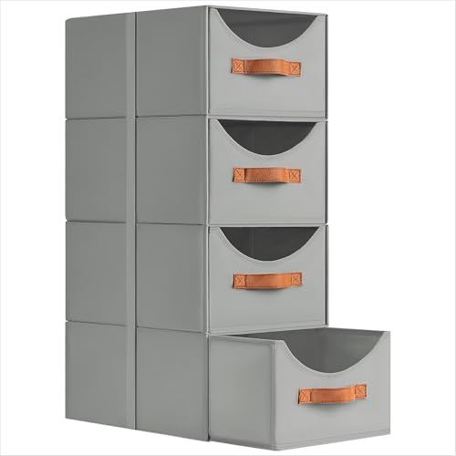 Homsorout Schubladenschrank Ordnungssystem - 4 Stück...