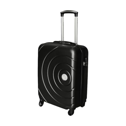Max Star Maleta de Cabina 55x40x20cm, Rígida, Ruedas Gitarorias 360º, Ligera, Impermeable, Seguridad Numérica, Maleta de Viaje, Resistente (Negro)