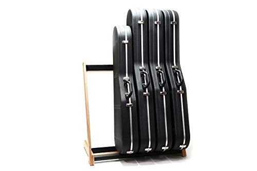 Ruach GR-2 Support en bouleau pour cinq guitares ou étuis personnalisable - Les Beatles, Paul McCartney, John Lennon, RIngo Starr, George Harrison Ruach GR-2 Support en bouleau pour cinq guitares ou étuis personnalisable – Image 5
