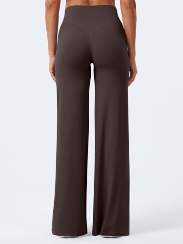 Image of YEOREO Ease Workout Leggings Womens No Front Seam Straight Leggings 29 inch / 31.5 inch / 33 inch / 35 inch High Waist Buttery Eddiy Yoga Pants