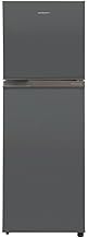 Kelvinator 252 Litres 2 Star Double Door Refrigerator, Bright Grey KRF-I260RBVBGT