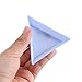 30 Pcs Plastic Triangle Sorting Trays 3 Colors Triangle Containers Picking Plates for DIY Nail Art Diamond Rhinestones Beads Gems Organizer
