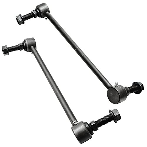 Image of Detroit Axle - 3.5L 10pc Front Struts Kit for 2013-2016 Ford Taurus, 2 Sway Bar Links 4 Tie Rods 2 Struts & Coil Spring 2 Boots Replacement Suspension Ready Struts Shocks Assembly
